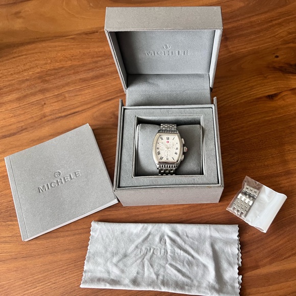 Michele Releve Stainless Steel Watch. - Picture 2 of 12